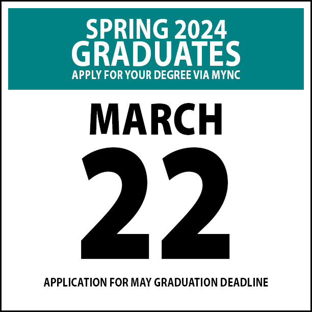 May 2024 Graduation Application Deadline
