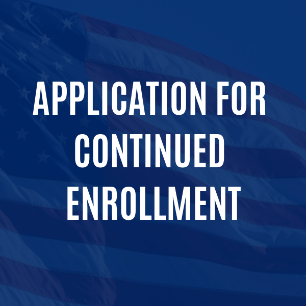 Hazlewood Act Exemption Application for Continued Enrollment